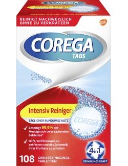 Corega Tabs Intensiv Reiniger Gebissreinigungs