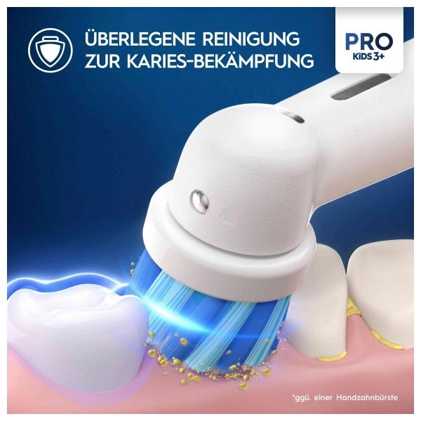 Oral-B Pro Kids 3+ Aufsteckbürsten Eiskönigin oder Spiderman