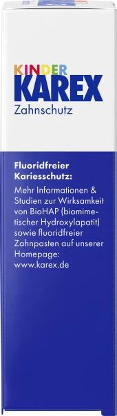 KAREX KINDER Zahnpasta 2- 6 Jahre Ohne Fluorid