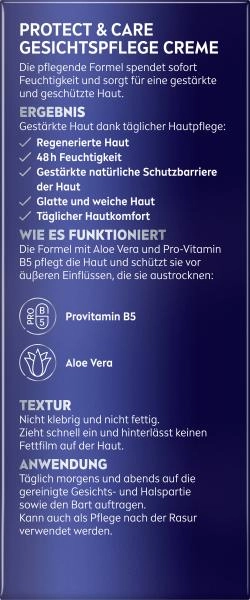 Nivea Men Protect & Care Gesichtspflege Creme