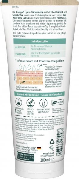 Kneipp Hydro Körperlotion