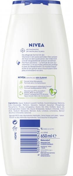 Nivea Pflegendes Schaumbad Creme Soft