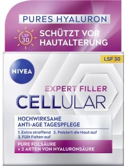 NIVEA Cellular Expert Filler Hochwirksame Anti-Age-Tagescreme