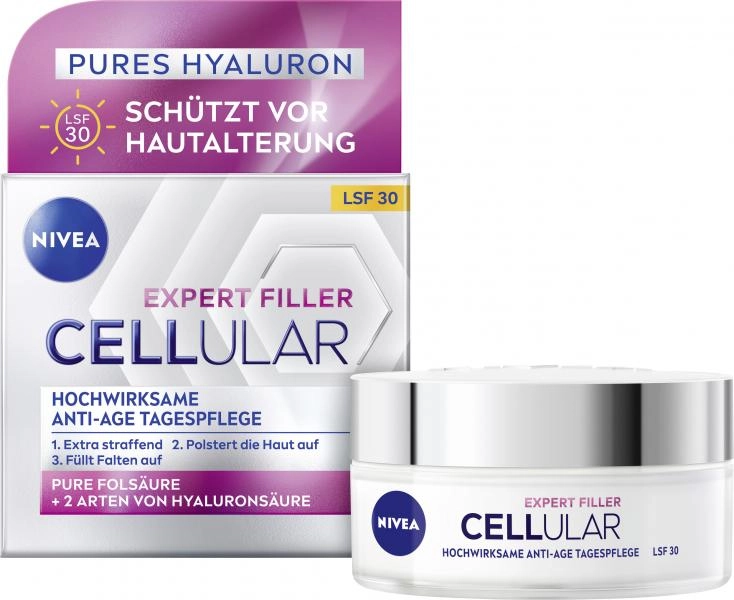 NIVEA Cellular Expert Filler Hochwirksame Anti-Age-Tagescreme