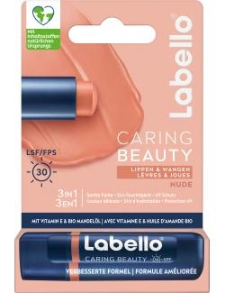 Labello Caring Beauty Nude für Lippen und Wangen