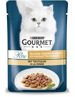 Purina Gourmet Perle Erlesene Streifen mit Truthahn