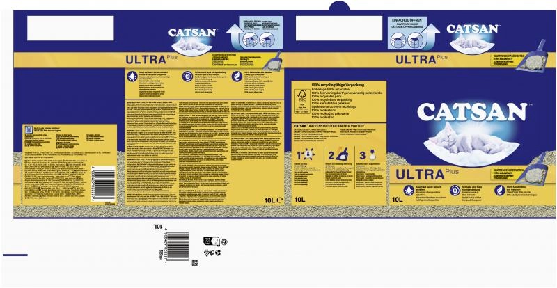 Catsan Ultra Plus klumpendes Katzenstreu