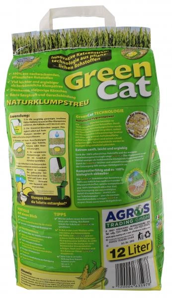 Agros GreenCat Katzen Naturklumpstreu