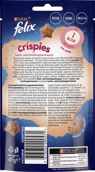 Felix Crispies mit Lachs- und Forellengeschmack