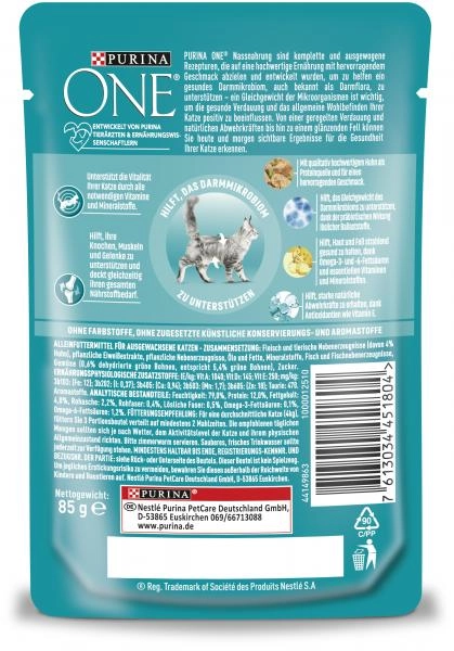 Purina One Adult mit Huhn und grüne Bohnen