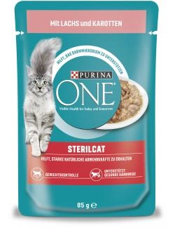 Purina One Sterilcat mit Lachs und Karotte