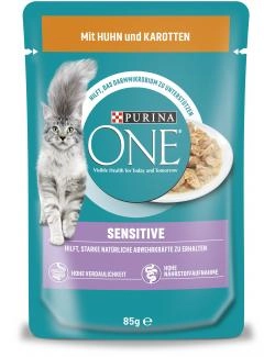 Purina One Sensitive mit Huhn und Karotten