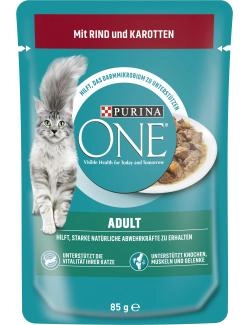 Purina One Adult mit Rind und Karotten