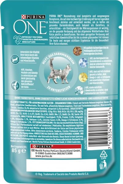 Purina One Adult mit Rind und Karotten