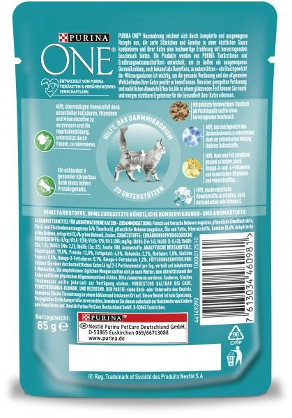 Purina One Indoor Formula mit Thunfisch und grüne Bohnen