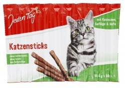 Jeden Tag Katzensticks Kaninchen Geflügel & Hefe