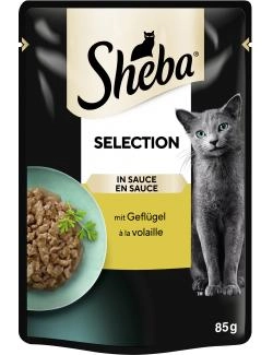 Sheba Selection in Sauce mit Geflügel