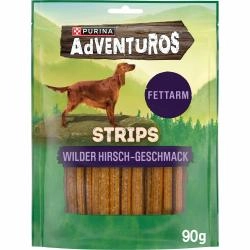 Adventuros Strips Wilder Hirsch-Geschmack