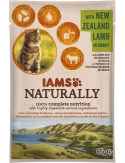 Iams Naturally Cat mit Lamm in Sauce