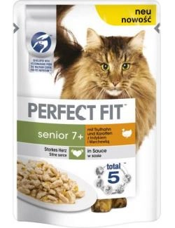 Perfect Fit Cat Senior mit Truthahn und Karotten