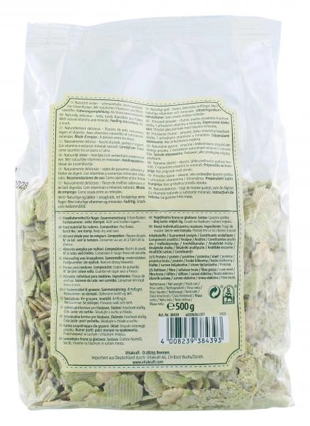 Vitakraft Vita Verde Nature Flakes Erbsenflocken