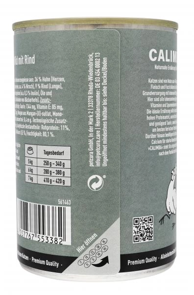 Calimba Katzenfutter Huhn und Wild