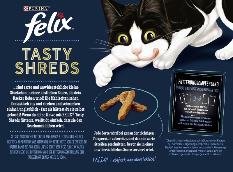 Felix Tasty Shreds Geschmacksvielfalt aus dem Meer