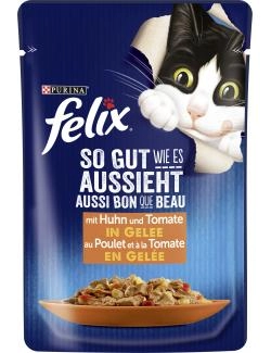 Felix So gut wie es aussieht mit Huhn und Tomate in Gelee