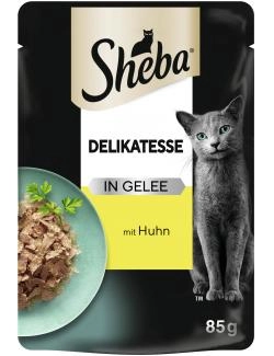 Sheba Delikatesse in Gelee mit Huhn