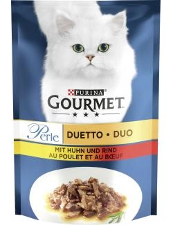 Purina Gourmet Perle mit Huhn und Rind