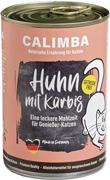 Calimba Katzenfutter Huhn mit Kürbis