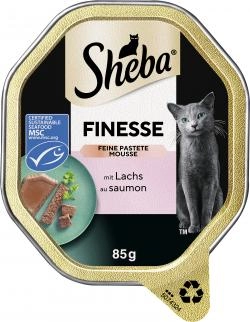 Sheba Finesse Feine Pastete mit Lachs