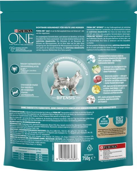 Purina One Bifensis Adult Reich an Rind