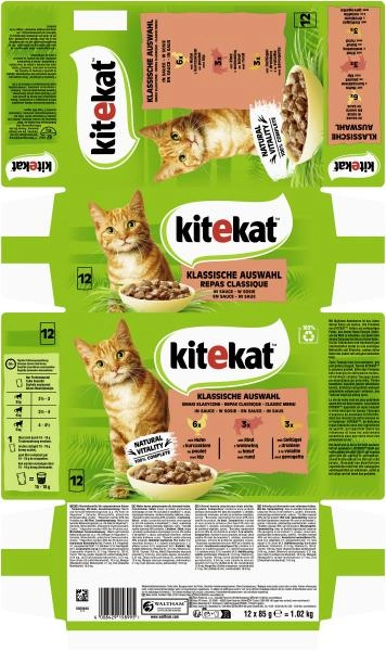 Kitekat klassiche Auswahl in Sauce