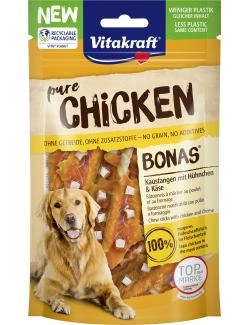 Vitakraft pure Chicken Bonas Kaustangen mit Hühnchen & Käse