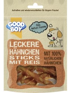 Good Boy Leckere Hähnchen Sticks mit Reis