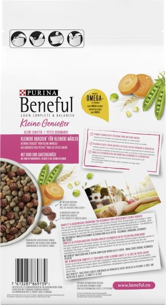 Purina Beneful Kleine Genießer mit Rind und Gartengemüse