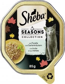 Sheba Seasons Collection mit Forelle und Gartenkräutern