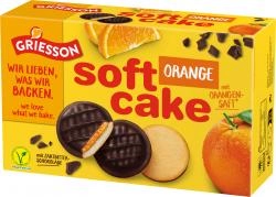 Griesson Soft Cake Orange zartbitter