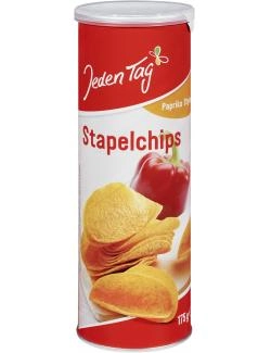 Jeden Tag Stapelchips Paprika Style