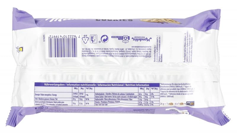 Milka Cookie Sensations Choco innen soft