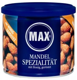 Max Mandelspezialität mit Honig geröstet