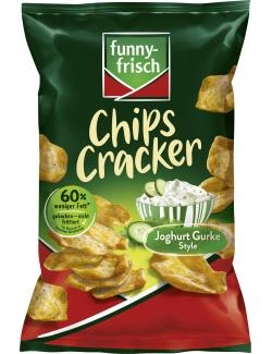 Funny-frisch Chips Cracker Joghurt Gurke Style