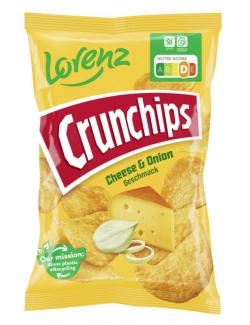 Lorenz Crunchips Cheese & Onion