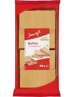 Jeden Tag Waffeln mit Vanillegeschmack