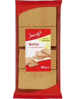 Jeden Tag Waffeln mit Zitronengeschmack