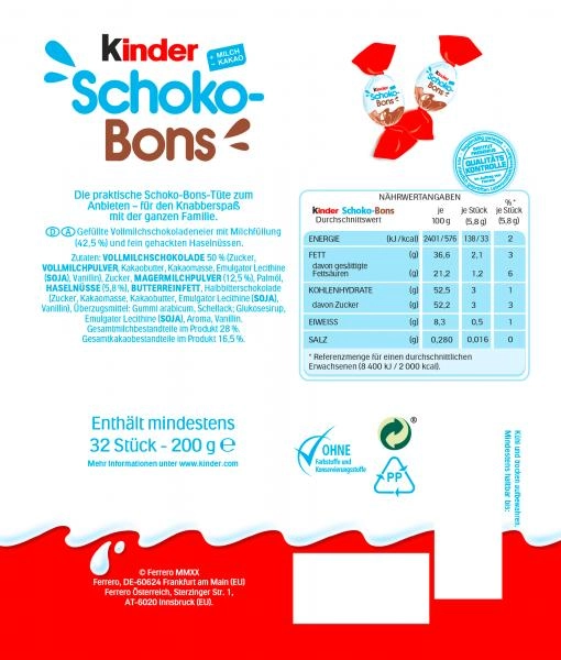 Kinder Schoko-Bons