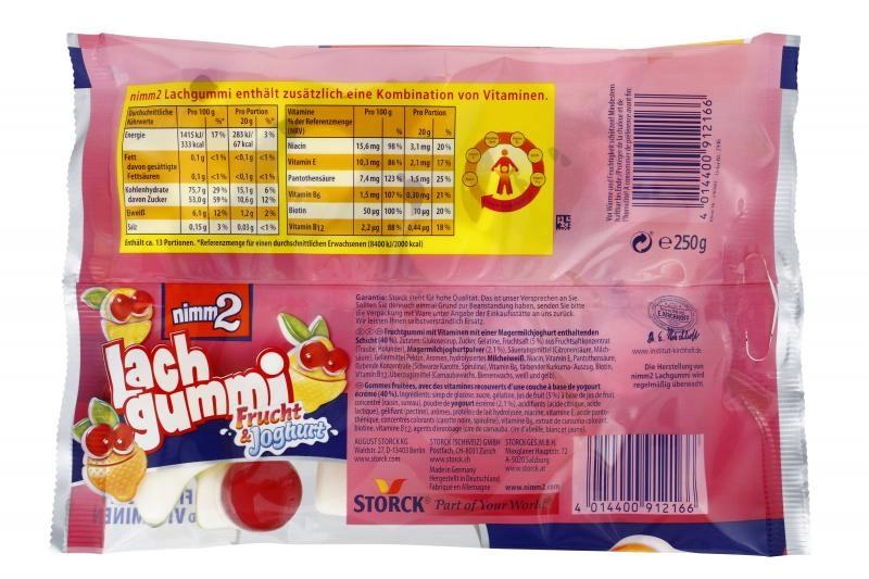 Nimm2 Lachgummi Frucht & Joghurt