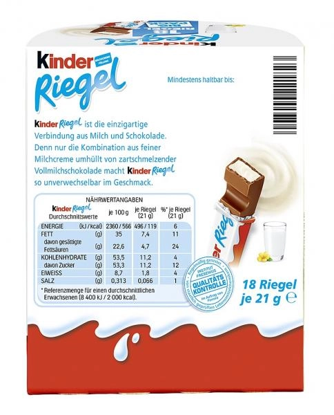 Kinder Riegel Big Pack