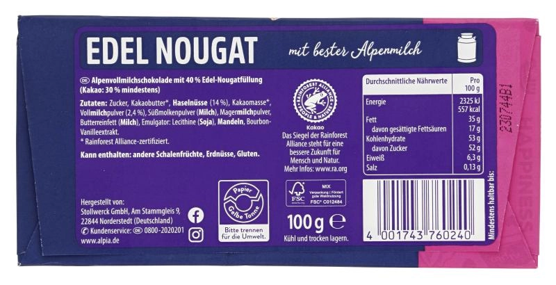 Alpia Edel-Nougat